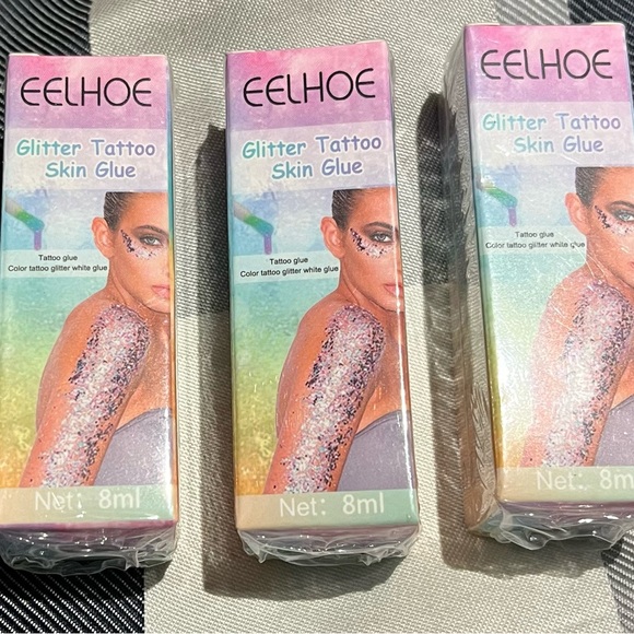 EELHOE Glitter Tattoo Skin Glue - Picture 2 of 4